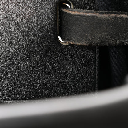 Hermes Toile Vache Hunter Herbag Cabas Black 8 of 14