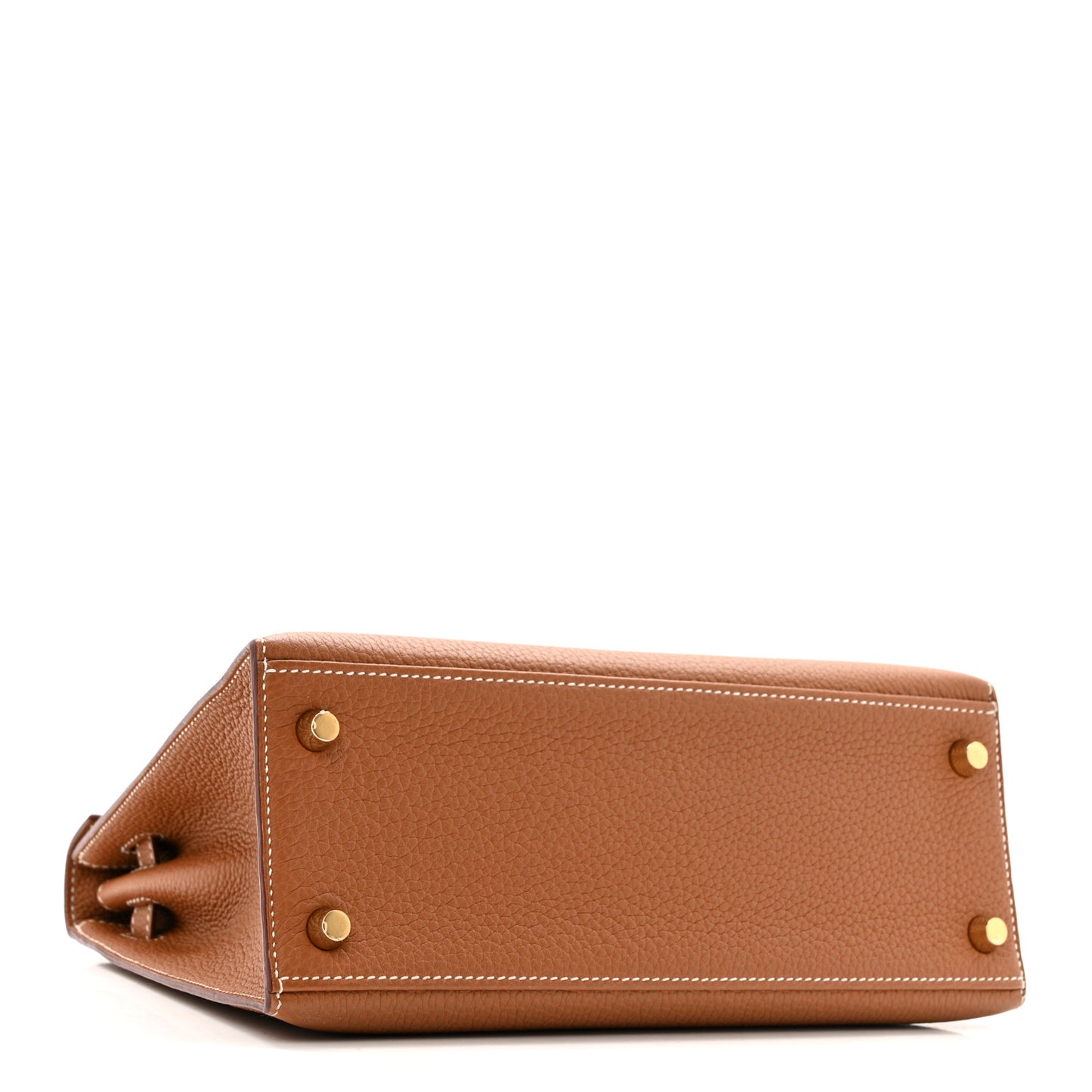 Togo Horseshoe Kelly Sellier 25 Gold Capucine