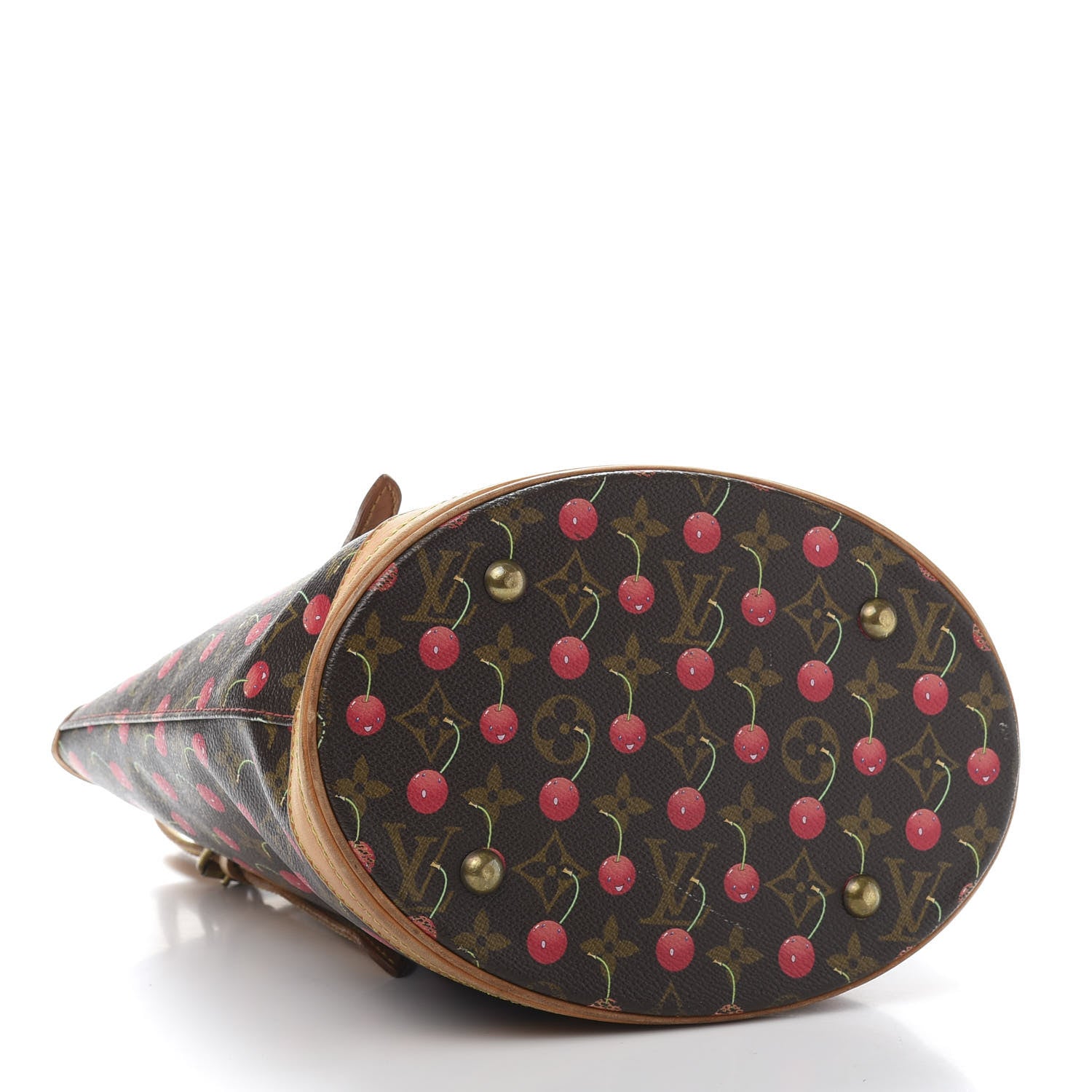 Louis Vuitton Monogram Cerises Bucket Bag 4 of 14