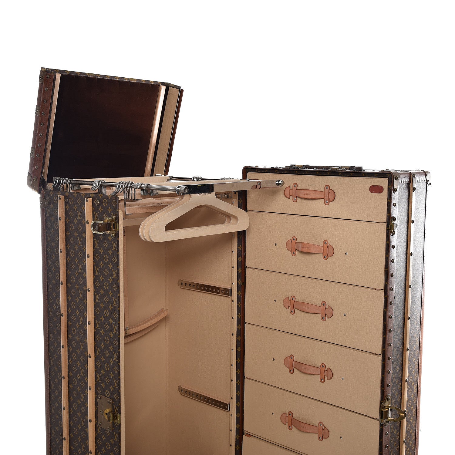 Louis Vuitton Monogram Queen's Wardrobe Trunk 10 of 29