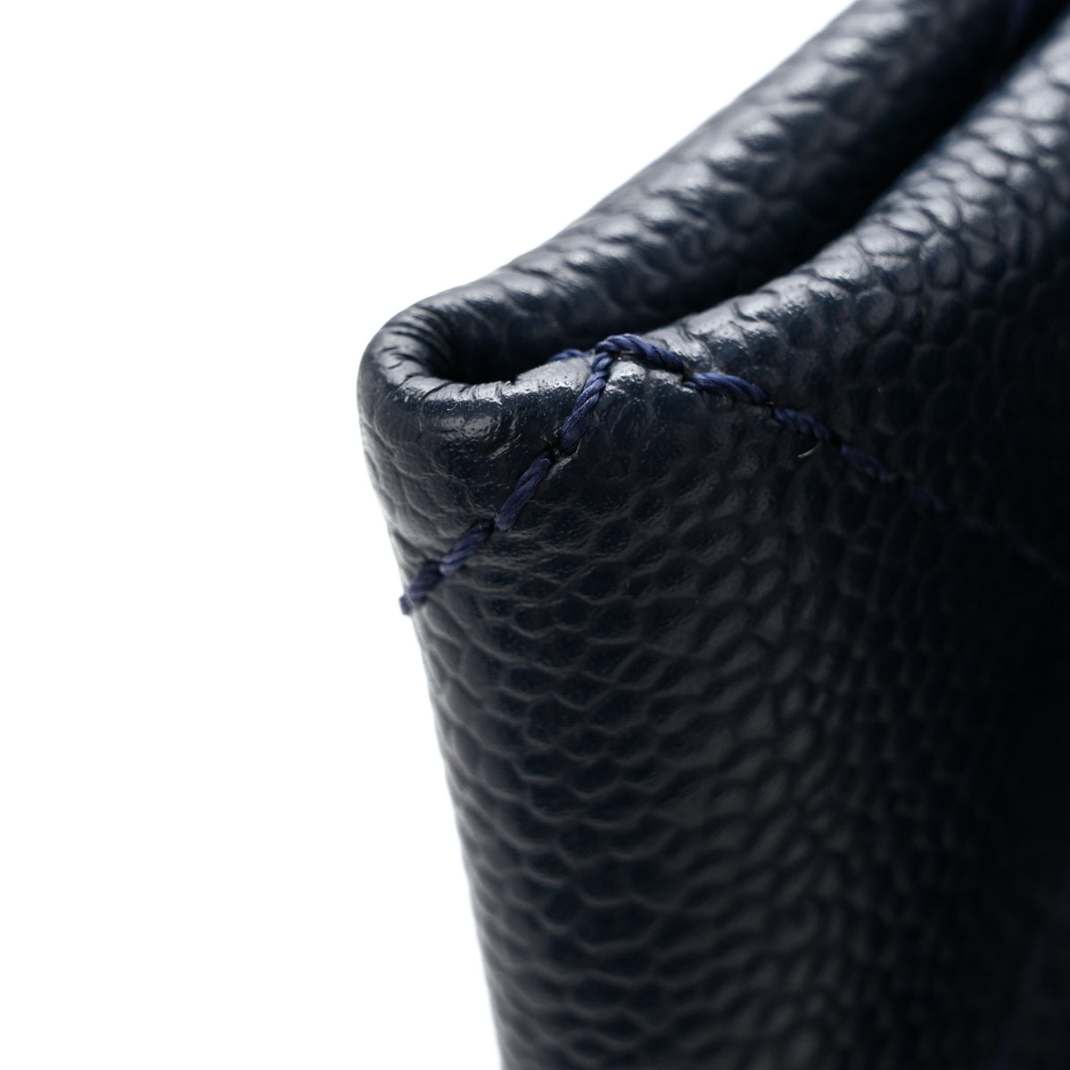 Caviar Timeless CC Soft Tote Navy Blue