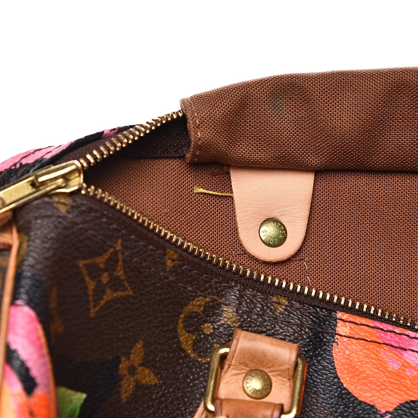 Monogram Roses Speedy 30