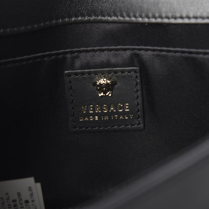 Versace Vitello Palazzo Medusa Evening Clutch Bag Black 5 of 9