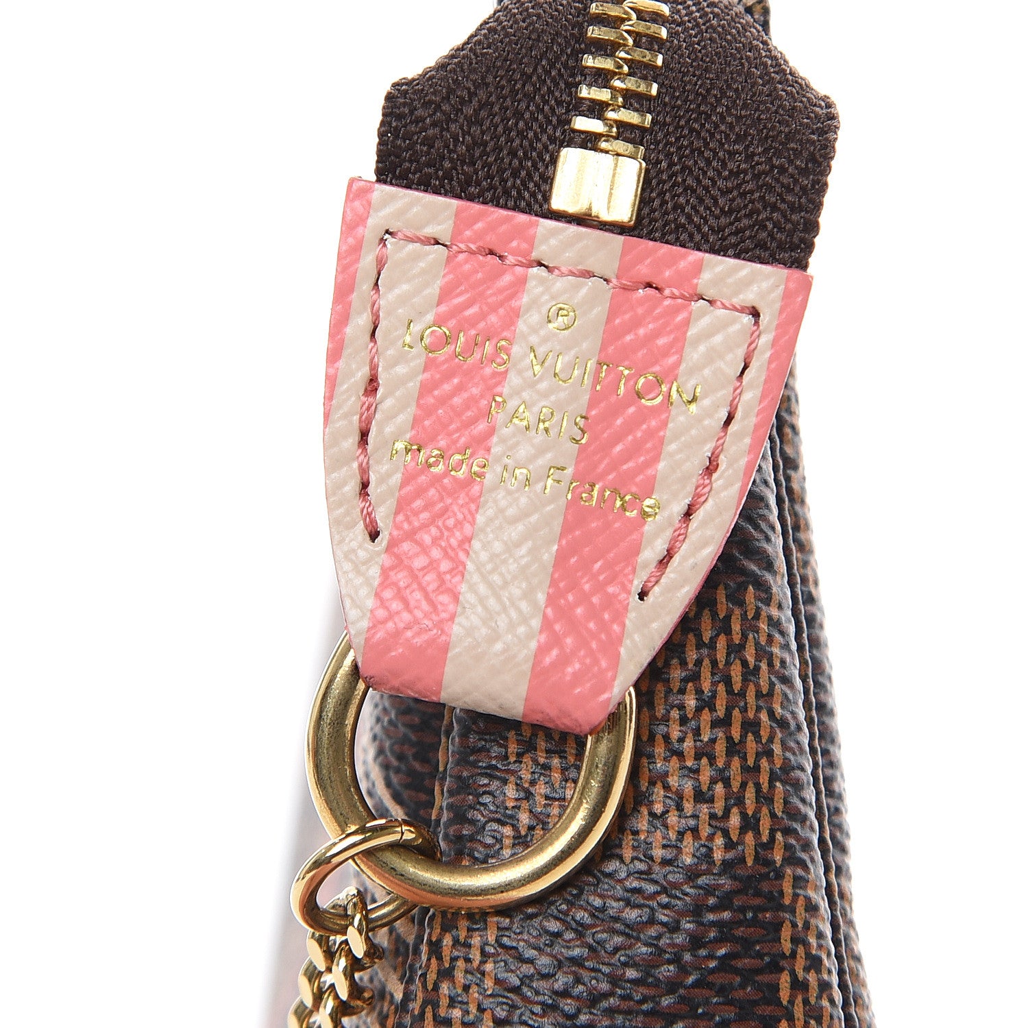 Louis Vuitton Damier Ebene 2014 Christmas Animation Mini Pochette Accessories 7 of 10