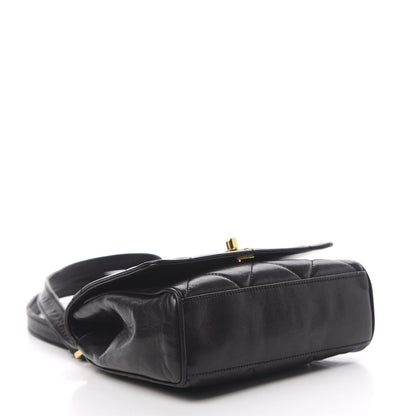 Chanel Lambskin Quilted CC Shoulder Bag Black 3 of 9