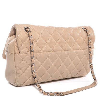 Chanel Easy Caviar Jumbo Flap Beige 3 of 8