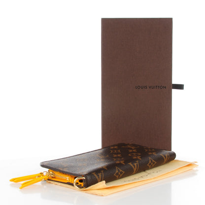 Louis Vuitton Monogram Kusama Waves Insolite Wallet Yellow 4 of 7