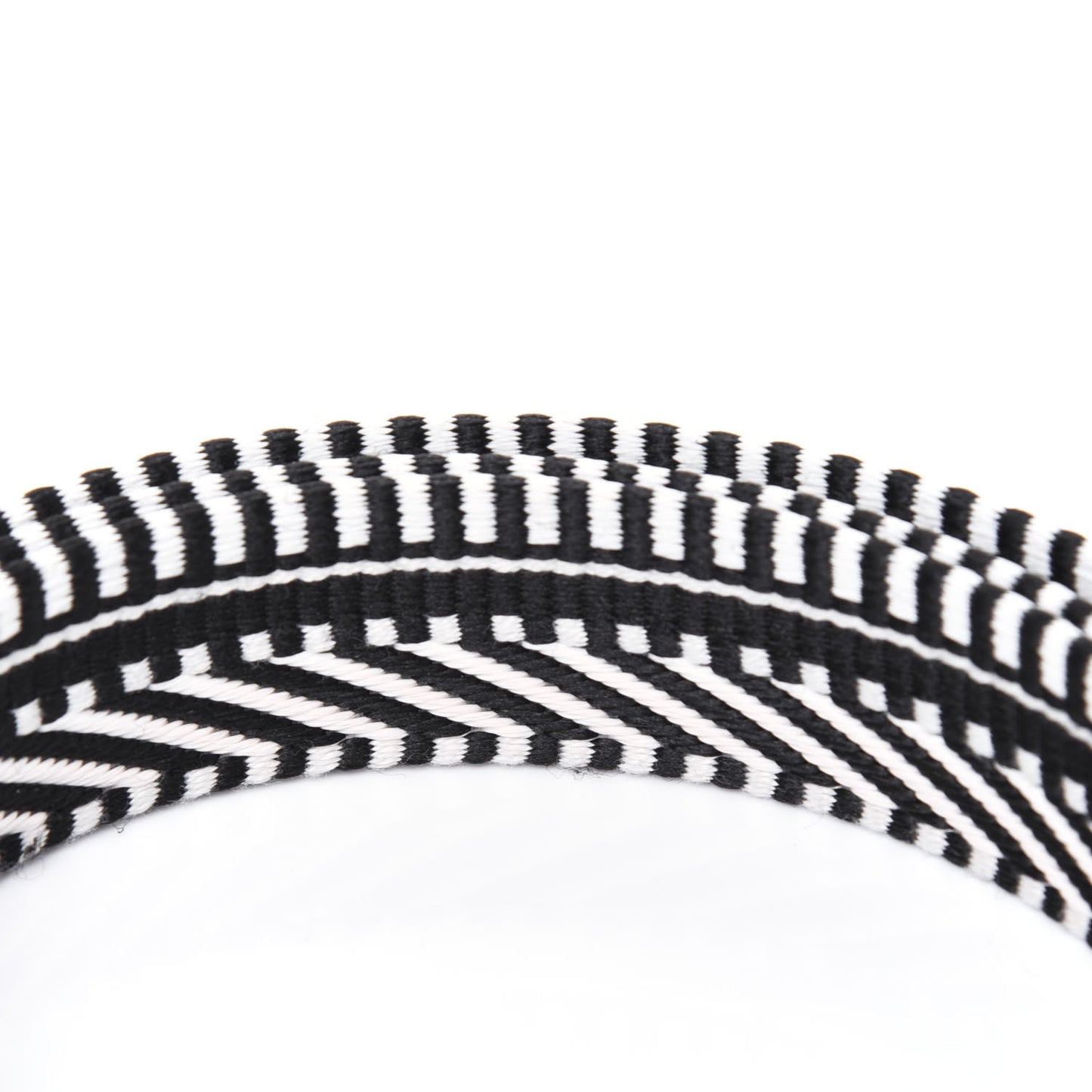 Toile Swift 25mm Sangle Cavale Shoulder Strap Black Ecru