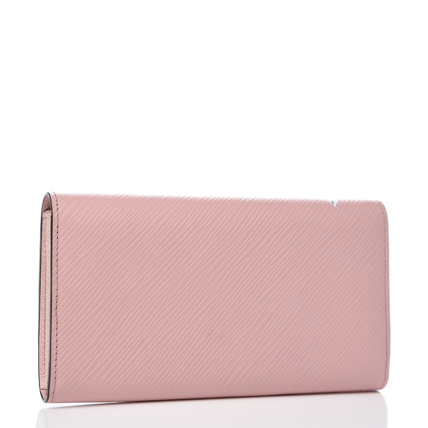 Epi Blooming Flowers Twist Wallet Rose Ballerine