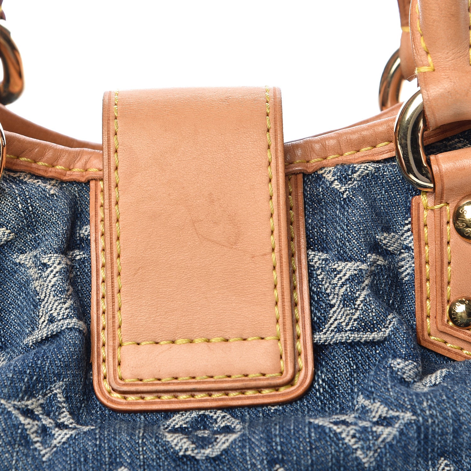 Louis Vuitton Monogram Denim Pleaty Blue 15 of 15