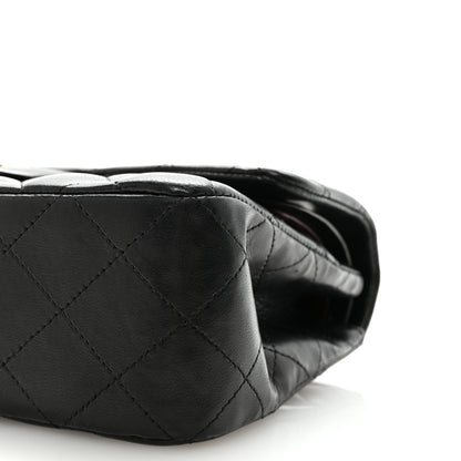 Chanel Lambskin Quilted Small Double Flap Black 10 of 10