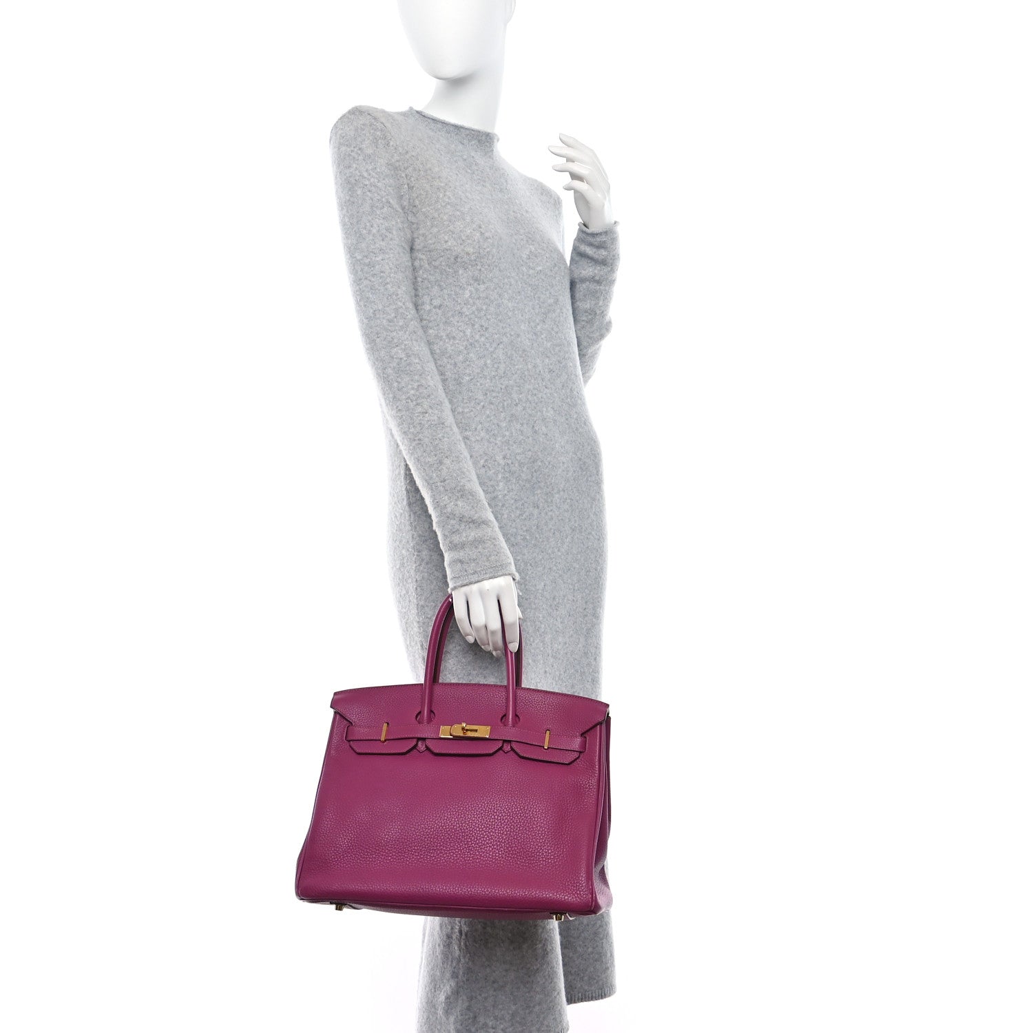 Hermes Taurillon Clemence Birkin 35 Tosca 2 of 16