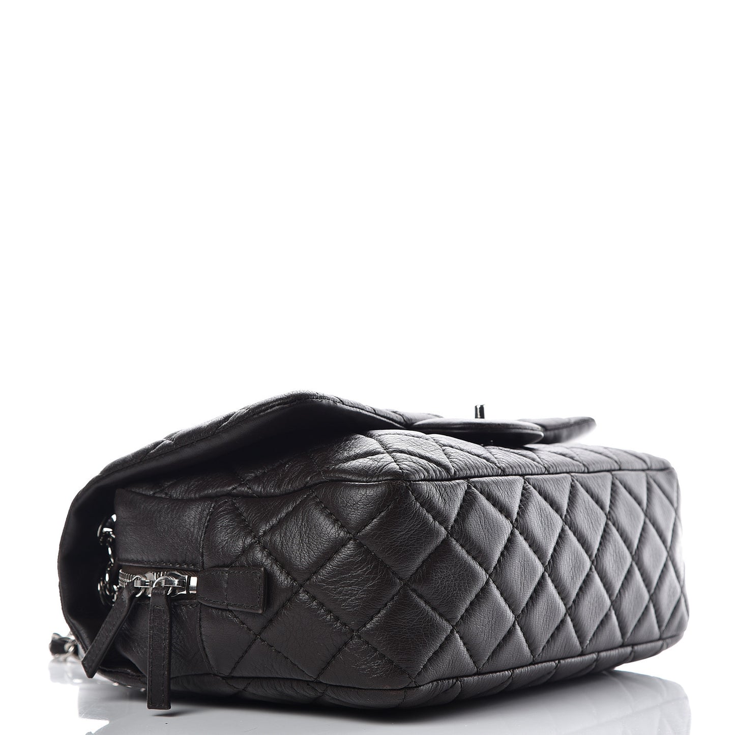 Deerskin Quilted Casual Journey Flap Brown