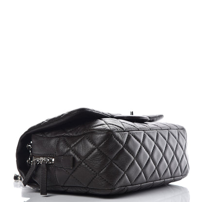 Chanel Deerskin Quilted Casual Journey Flap Brown 4 of 10