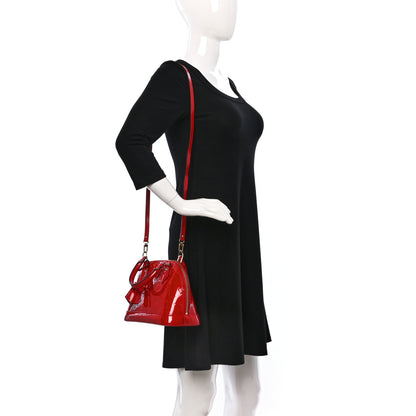 Louis Vuitton Vernis Alma BB Cherry 2 of 8