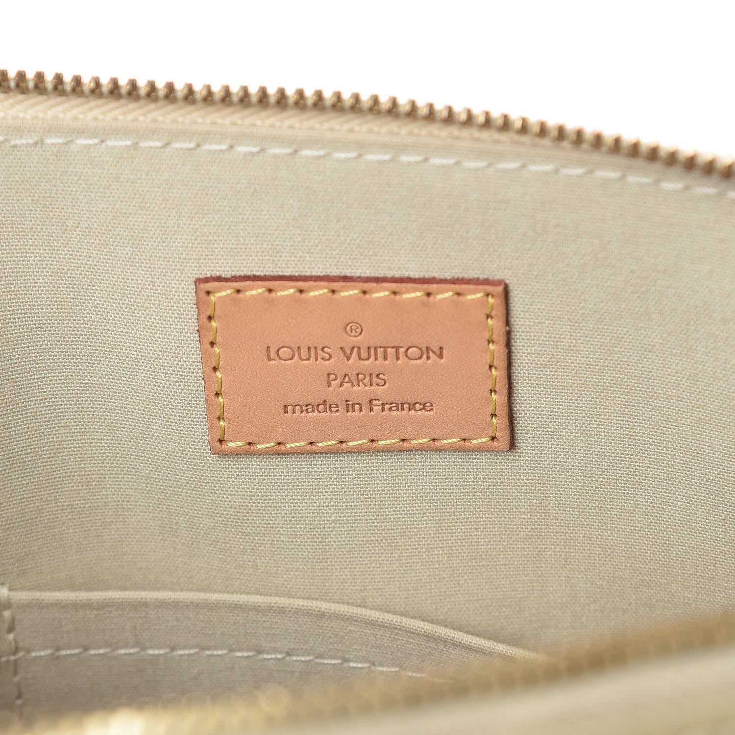 Louis Vuitton Vernis Alma PM Blanc Corail 6 of 14