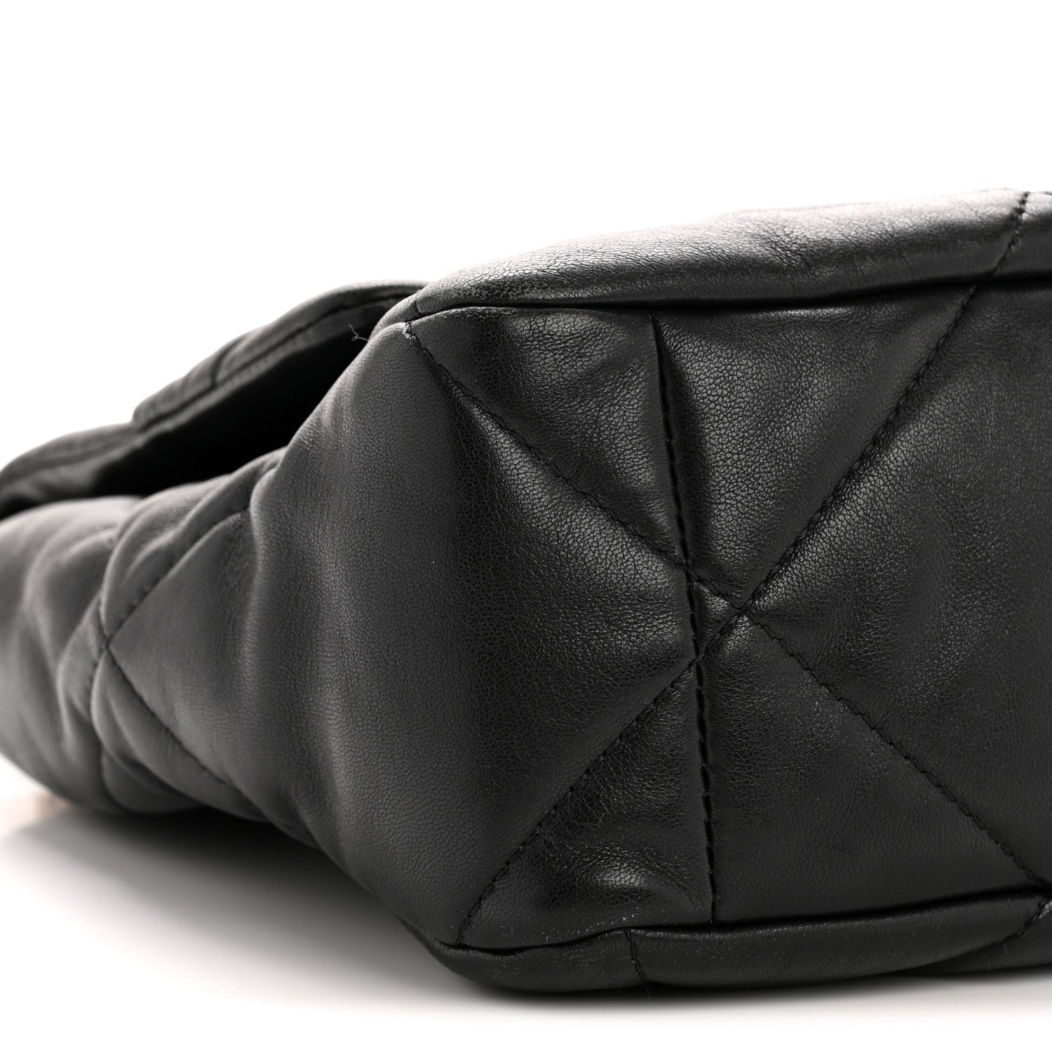 Chanel Lambskin Quilted Large Chanel 19 Flap Black 9 of 13