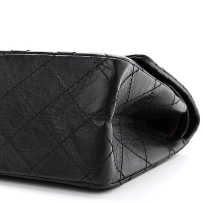 Chanel Aged Calfskin Quilted 2.55 Reissue 226 Flap Black 10 of 12