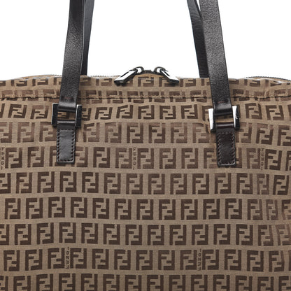Fendi Zucchino Satchel Tobacco Beige 11 of 11
