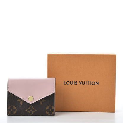 Louis Vuitton Monogram Zoe Wallet Rose Ballerine 9 of 9