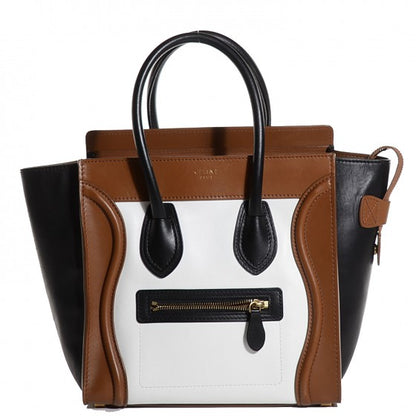 Celine Smooth Calfskin Micro Tri-Color Luggage 1 of 18