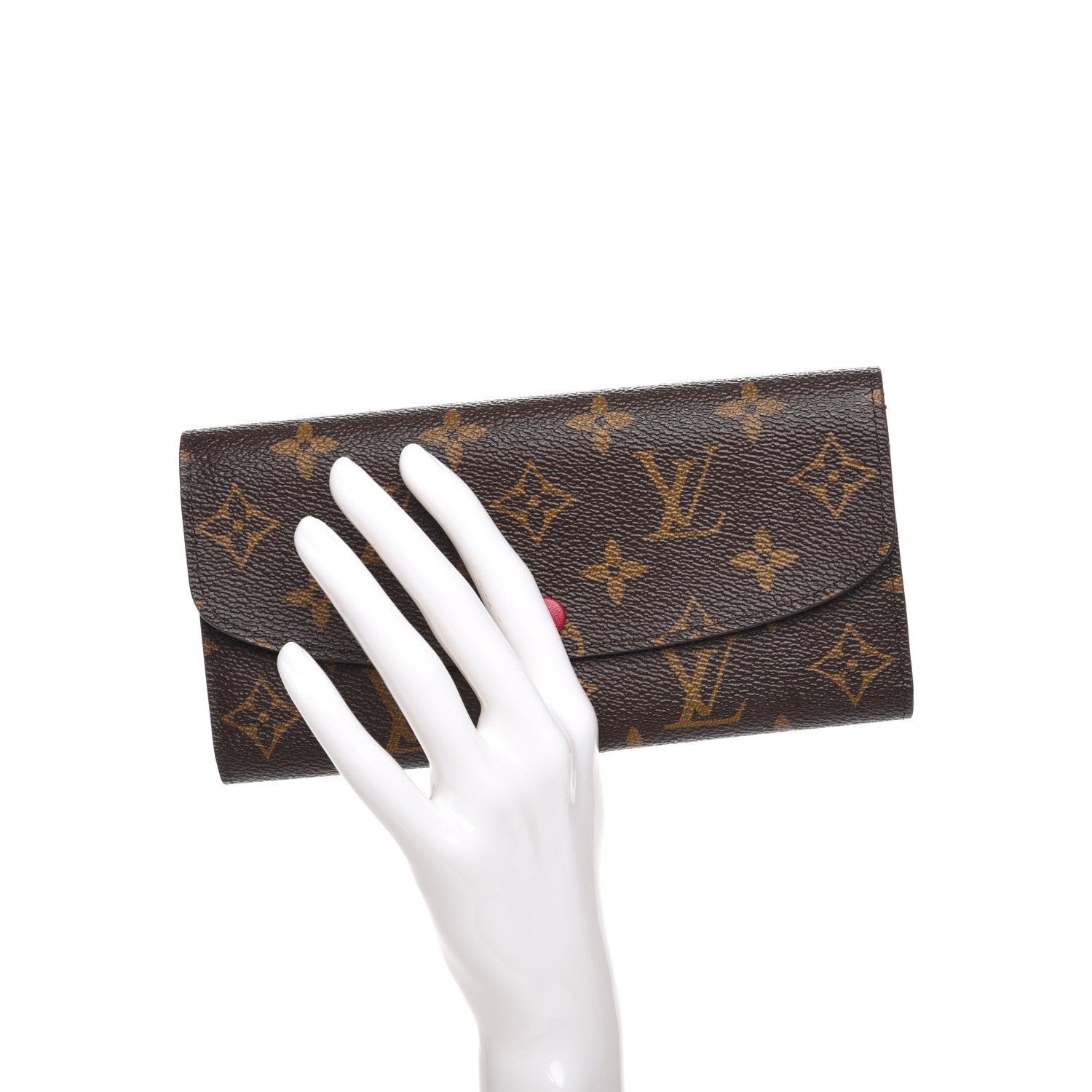 Louis Vuitton Monogram Emilie Wallet Fuchsia 2 of 8