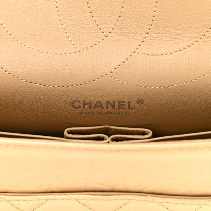 Chanel Metallic Aged Calfskin Quilted 2.55 Reissue 227 Flap Gold 5 of 10