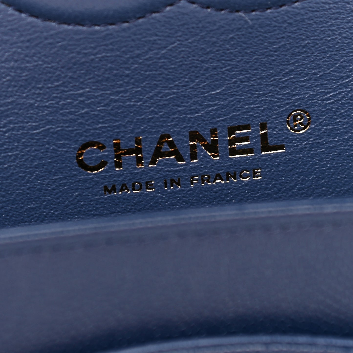 Caviar Quilted Medium Double Flap Navy