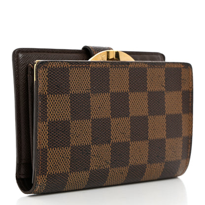 Louis Vuitton Damier Ebene French Purse Wallet 3 of 8