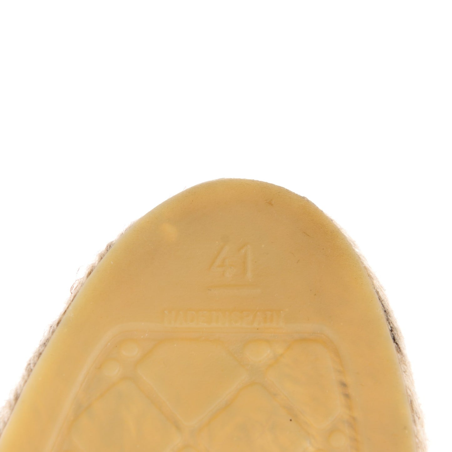 Lambskin CC Espadrilles 41 Black