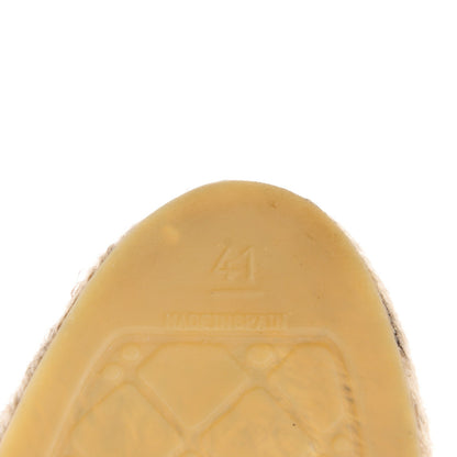 Chanel Lambskin CC Espadrilles 41 Black 8 of 10