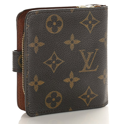 Louis Vuitton Monogram Compact Zippe Zipped Wallet 3 of 9