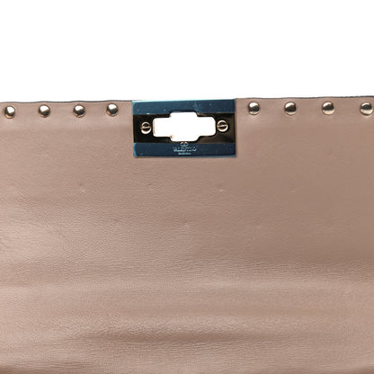 Valentino Garavani Nappa Medium Rockstud Spike Shoulder Bag Poudre 7 of 9