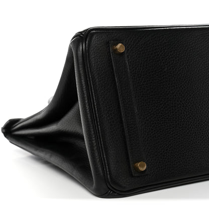 Hermes Ardennes Birkin 35 Black 9 of 14