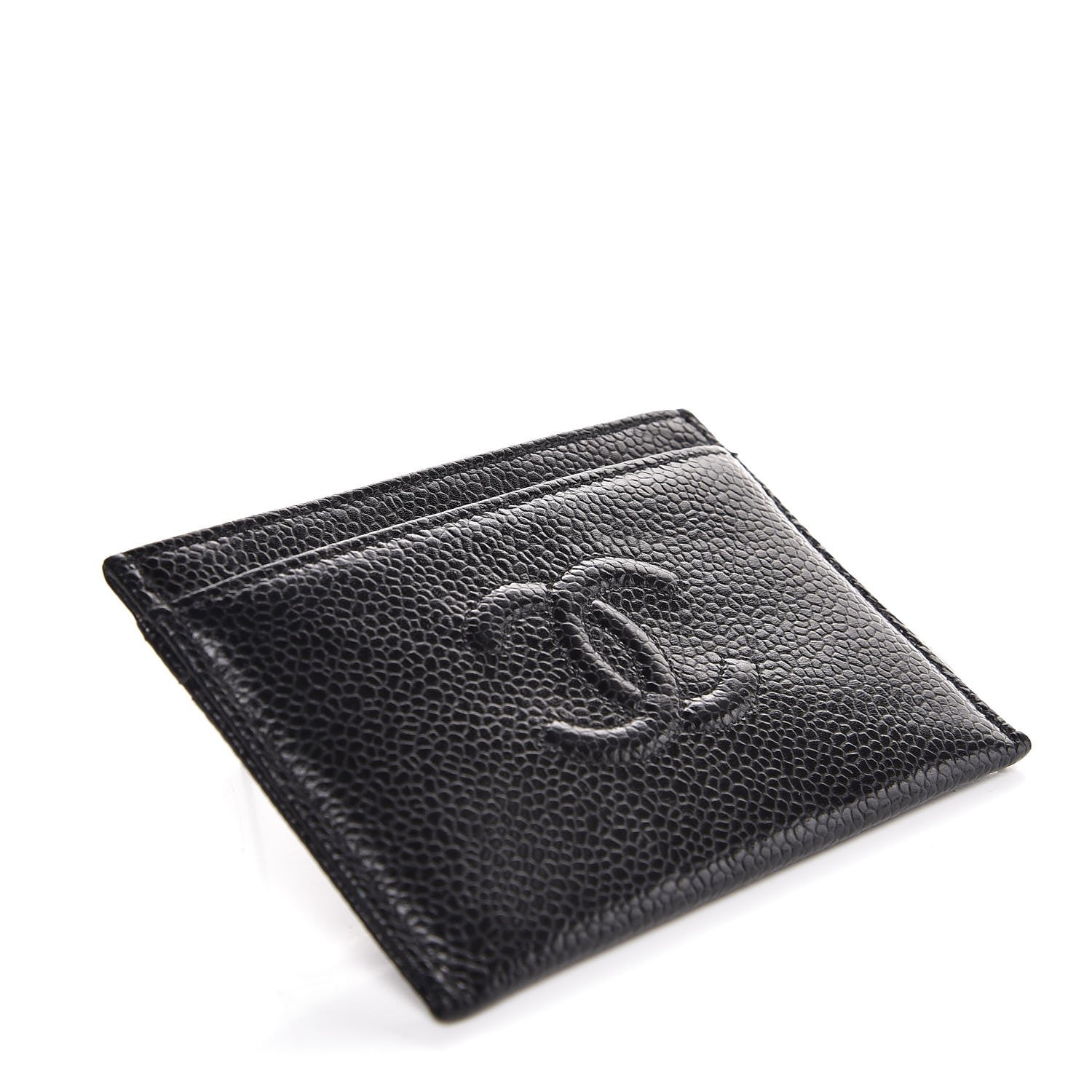 Chanel Caviar Timeless CC Card Holder Black 4 of 9