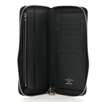 Louis Vuitton Taiga Vertical Zippy Wallet Ardoise 5 of 8