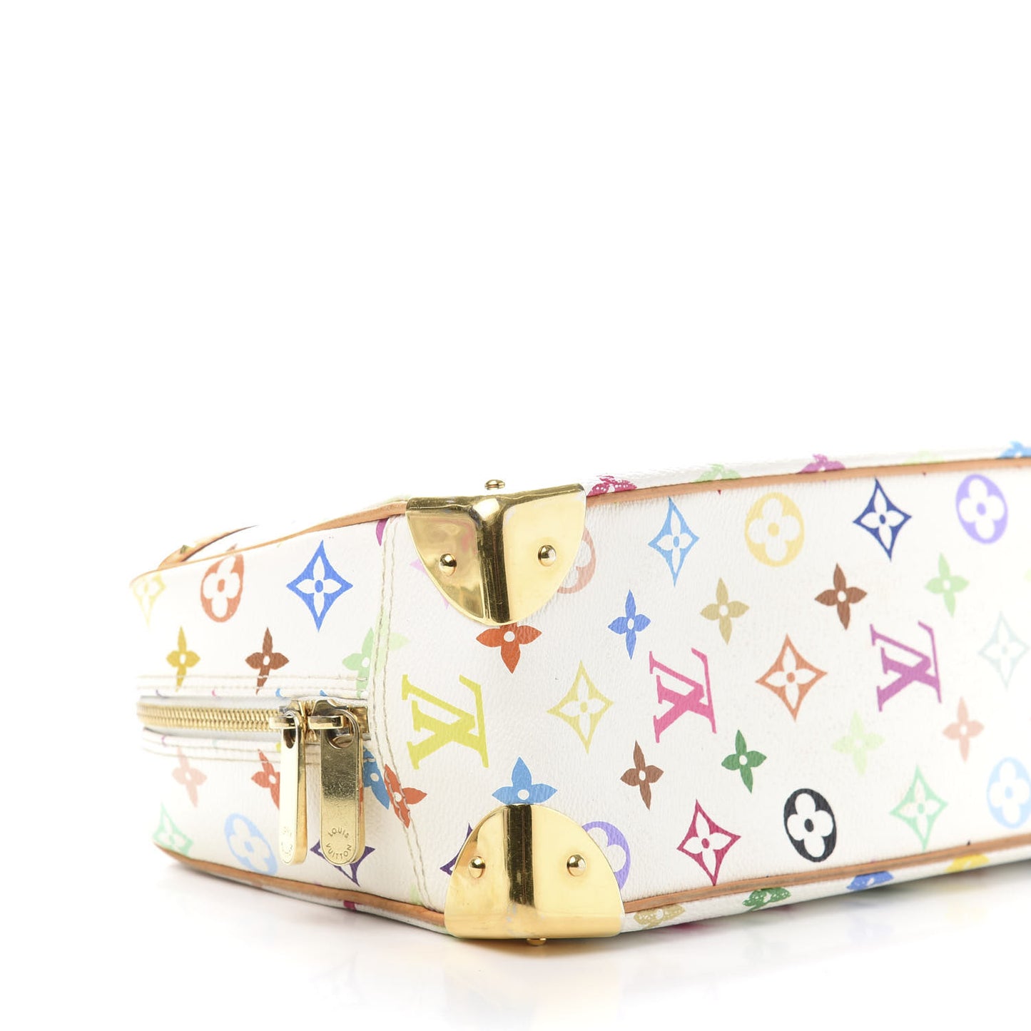 Monogram Multicolor Trouville White