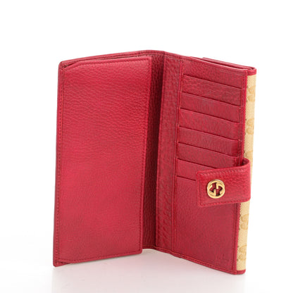 Gucci Monogram Miss GG Continental Wallet Red 5 of 7
