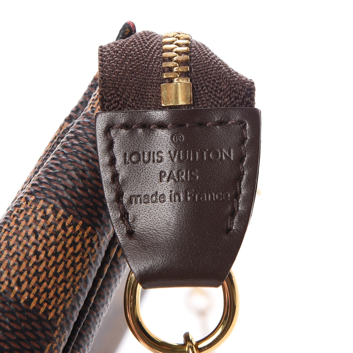 Louis Vuitton Damier Ebene Mini Pochette Accessories 5 of 8