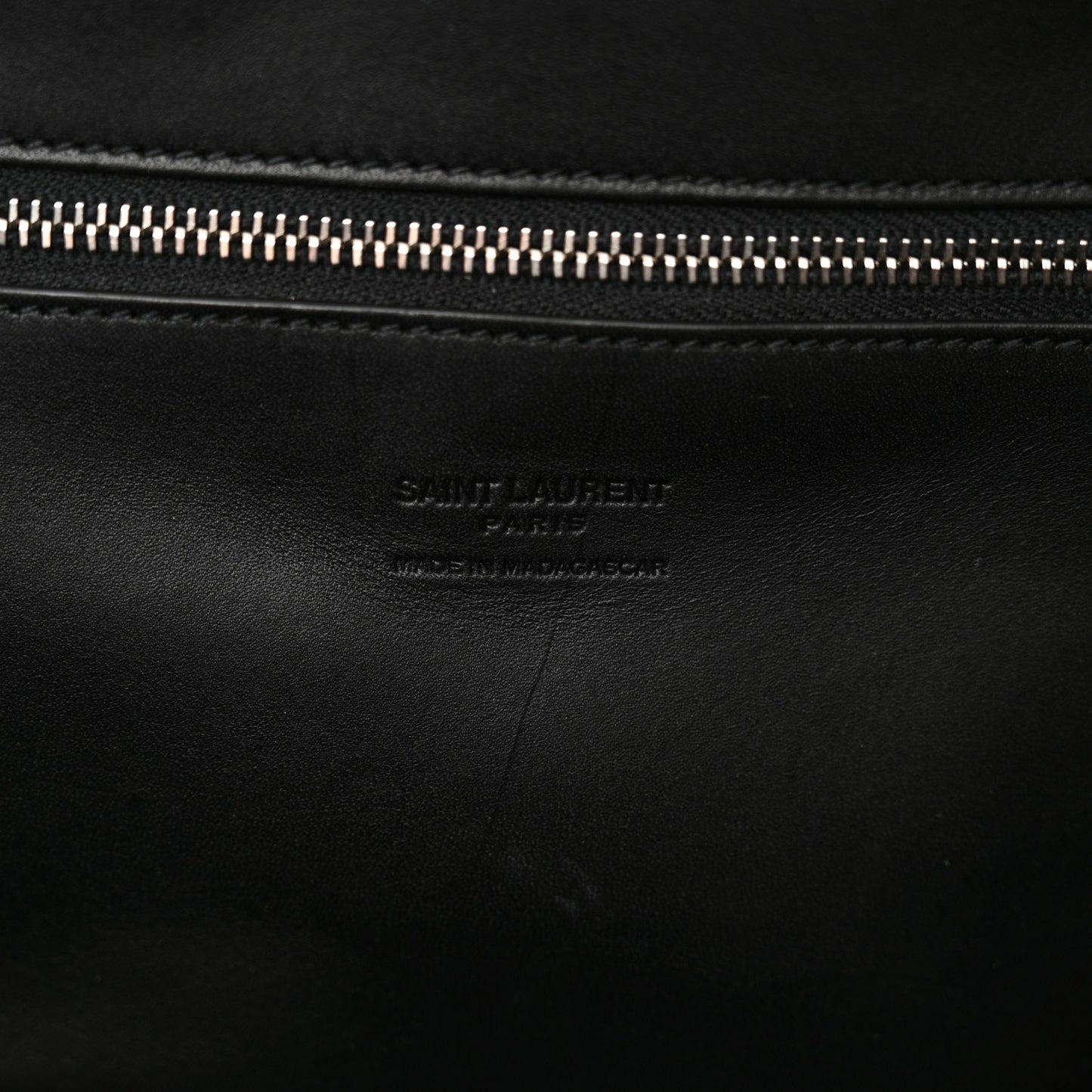 Raffia Calfskin Medium Panier Tote Dark Brown