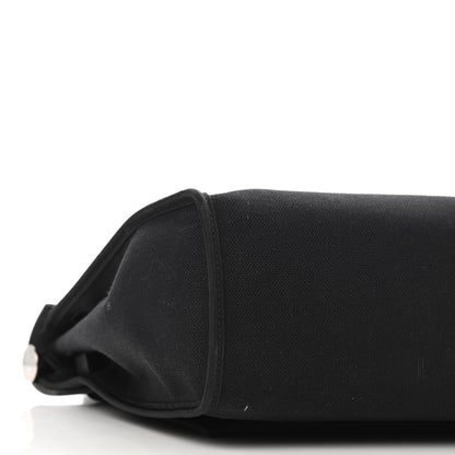 Hermes Military Toile Vache Hunter Herbag Zip PM 31 Black 10 of 11