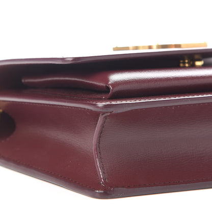 Saint Laurent Calfskin Monogram Sunset Chain Wallet New Red 8 of 9