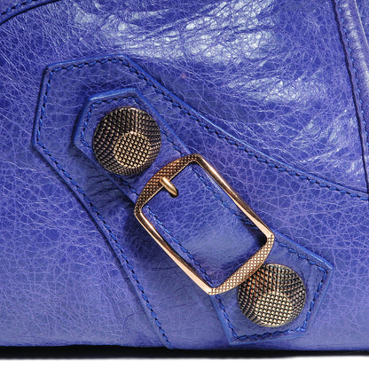 Balenciaga Agneau Giant 21 Rose Gold Hardware City Bleu Lavande 15 of 15