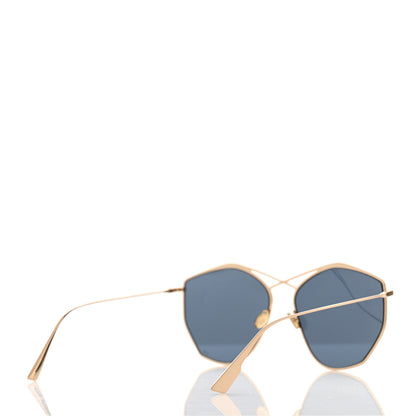 Christian Dior Metal Stellaire 4 Sunglasses Blue Gold 4 of 11