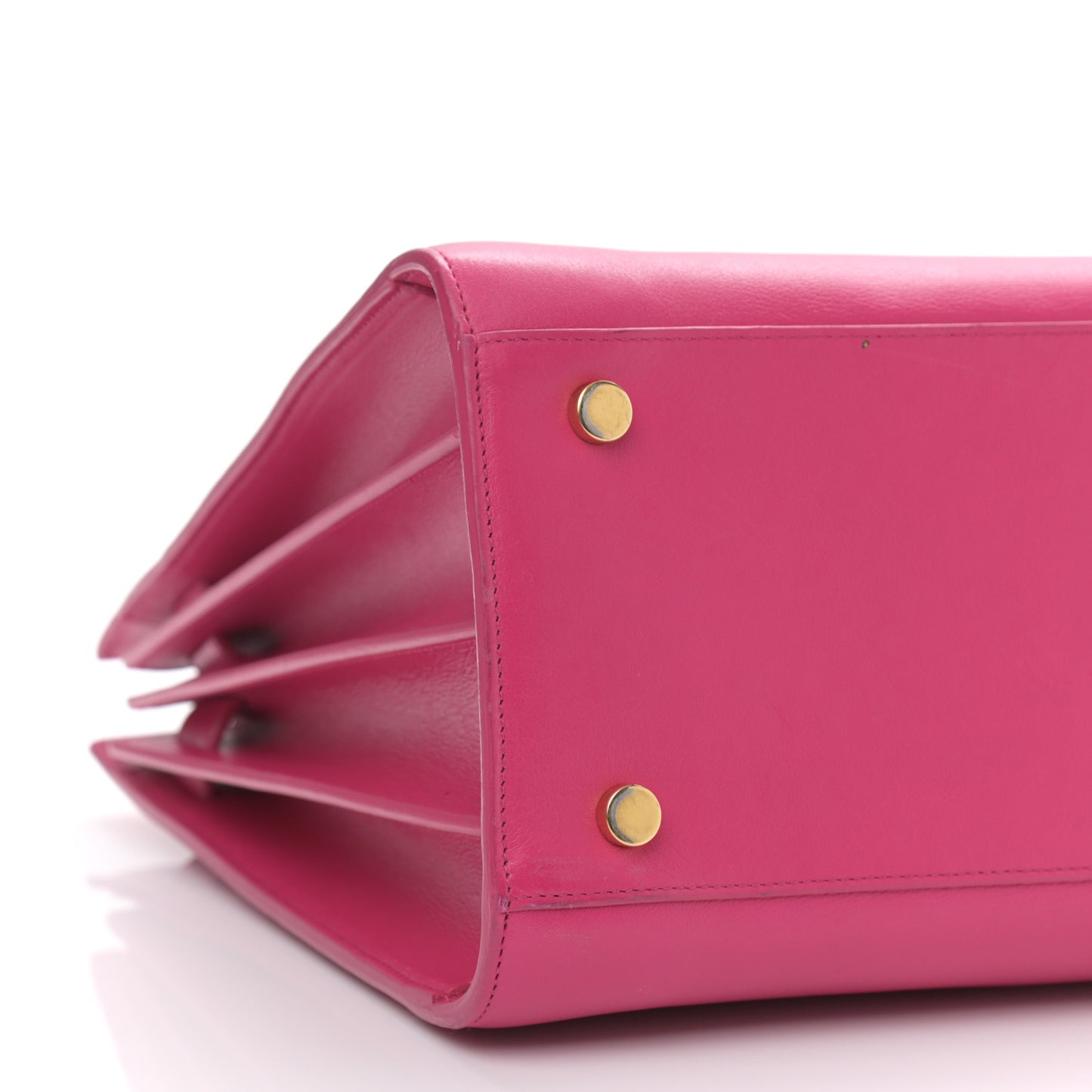 Calfskin Small Sac De Jour Lipstick Fuchsia