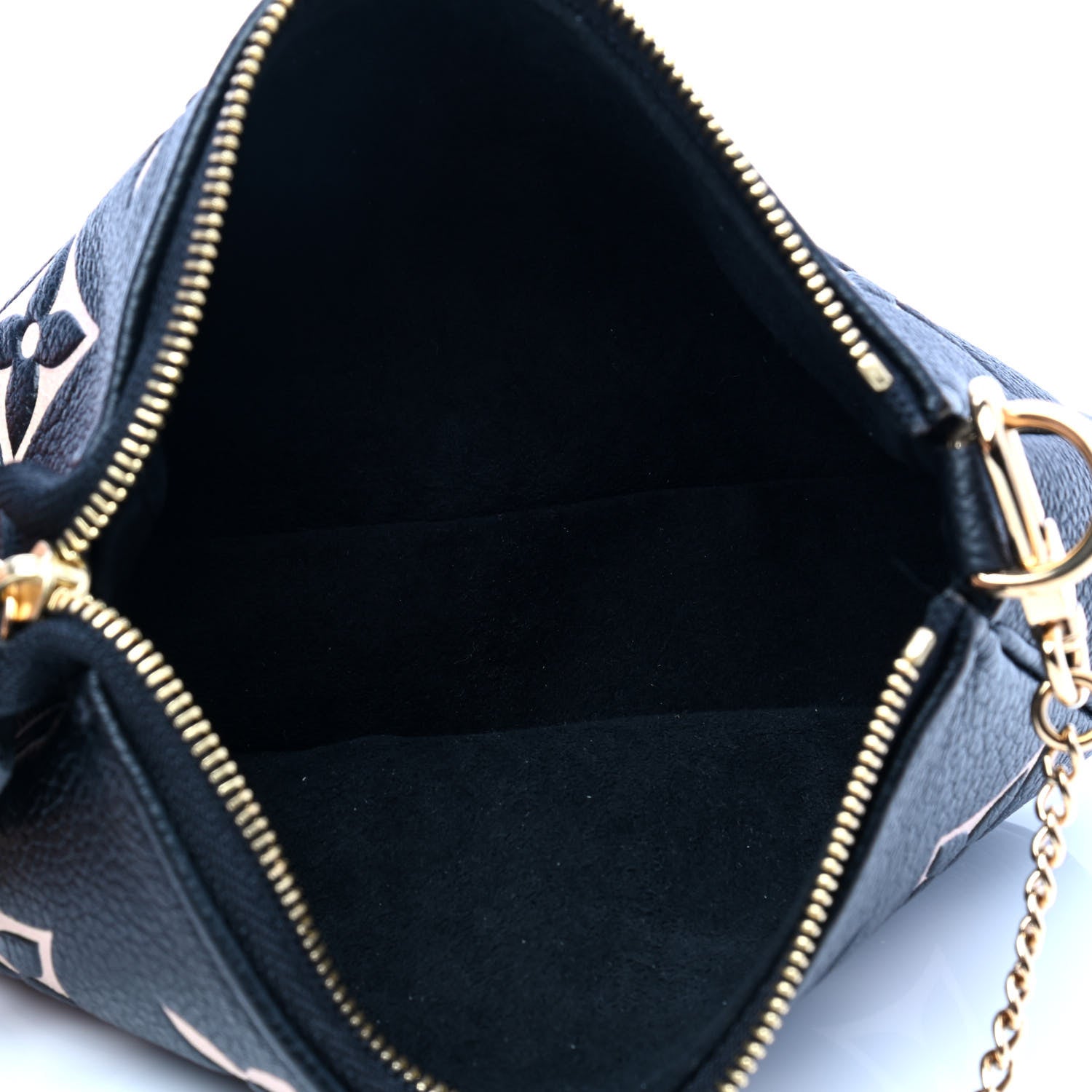 Louis Vuitton Empreinte Monogram Giant Mini Pochette Accessories Black 3 of 4