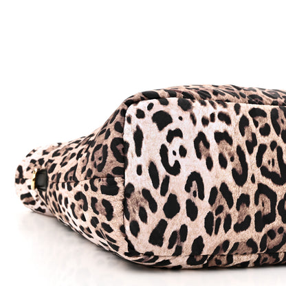 Dolce & Gabbana Nylon Leopard Print Changing Bag Brown 8 of 9