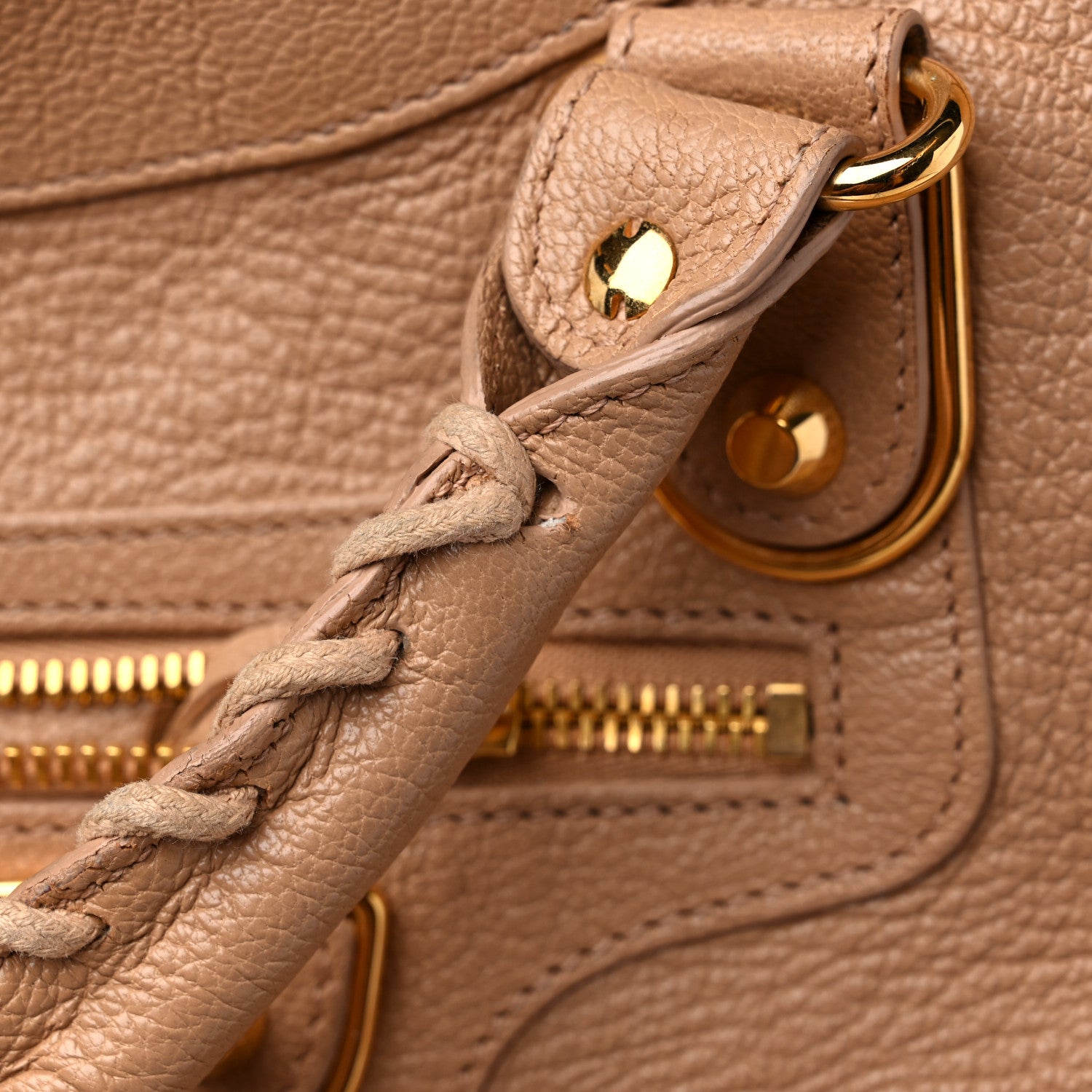 Balenciaga Chevre Gold Metallic Edge Hardware Velo Tomette 20 of 21