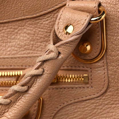 Balenciaga Chevre Gold Metallic Edge Hardware Velo Tomette 20 of 21