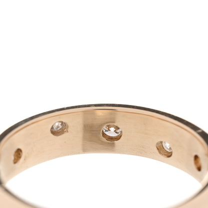 Parker & West by FASHIONPHILE 14K Yellow Gold Diamond .30ctw Flush Set 4mm Band Ring 51 5.75 4 of 5